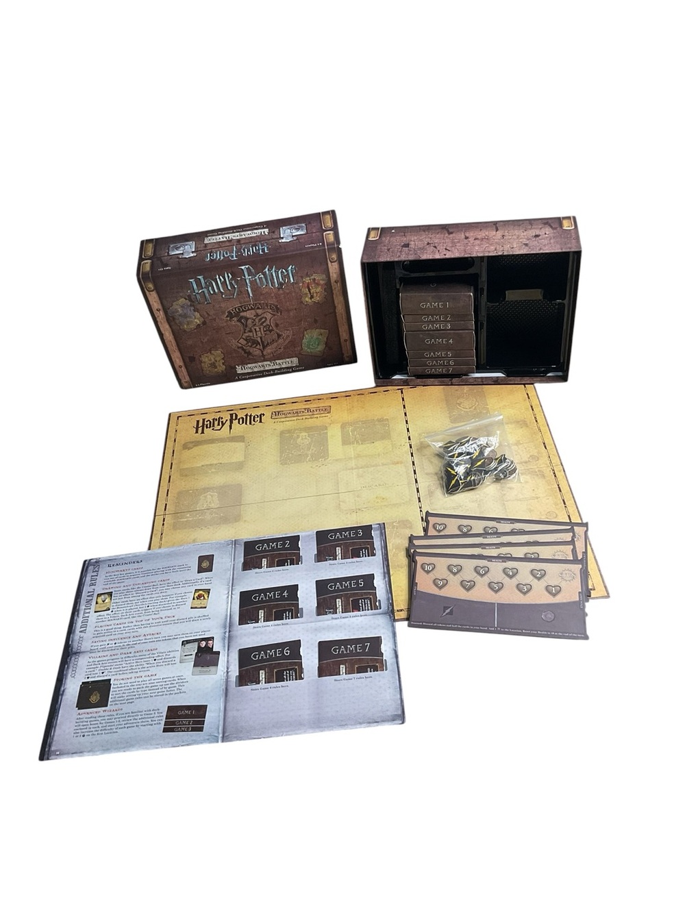 Harry Potter Hogwarts Battle Cooperative Deck Building Game USAopoly